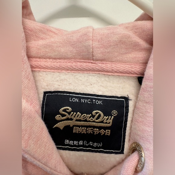 Super Dry Vintage Bohemian Glitter Hoodie - Picture 3 of 4